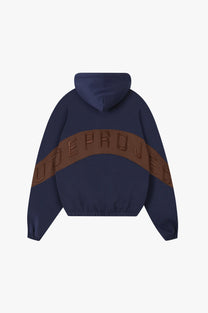 United Zip-Up Hoodie Navy