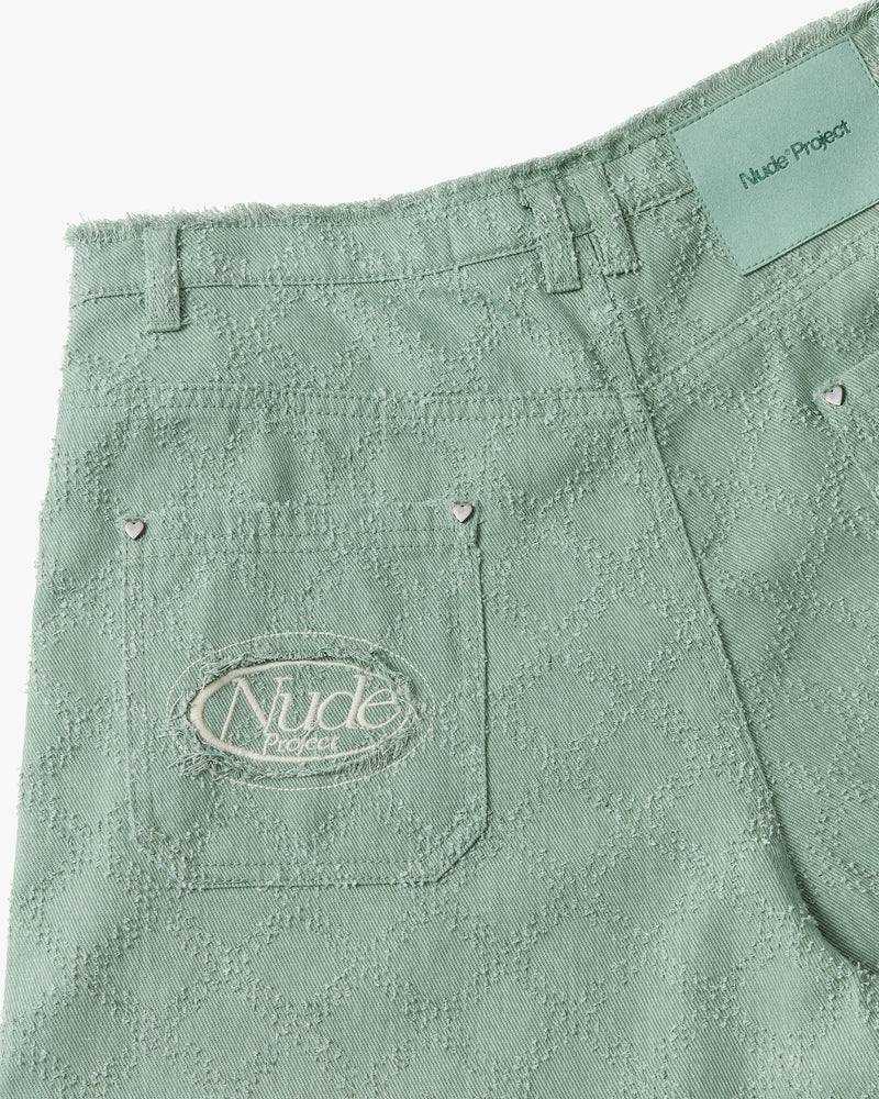 Raw Edge Denim Jorts