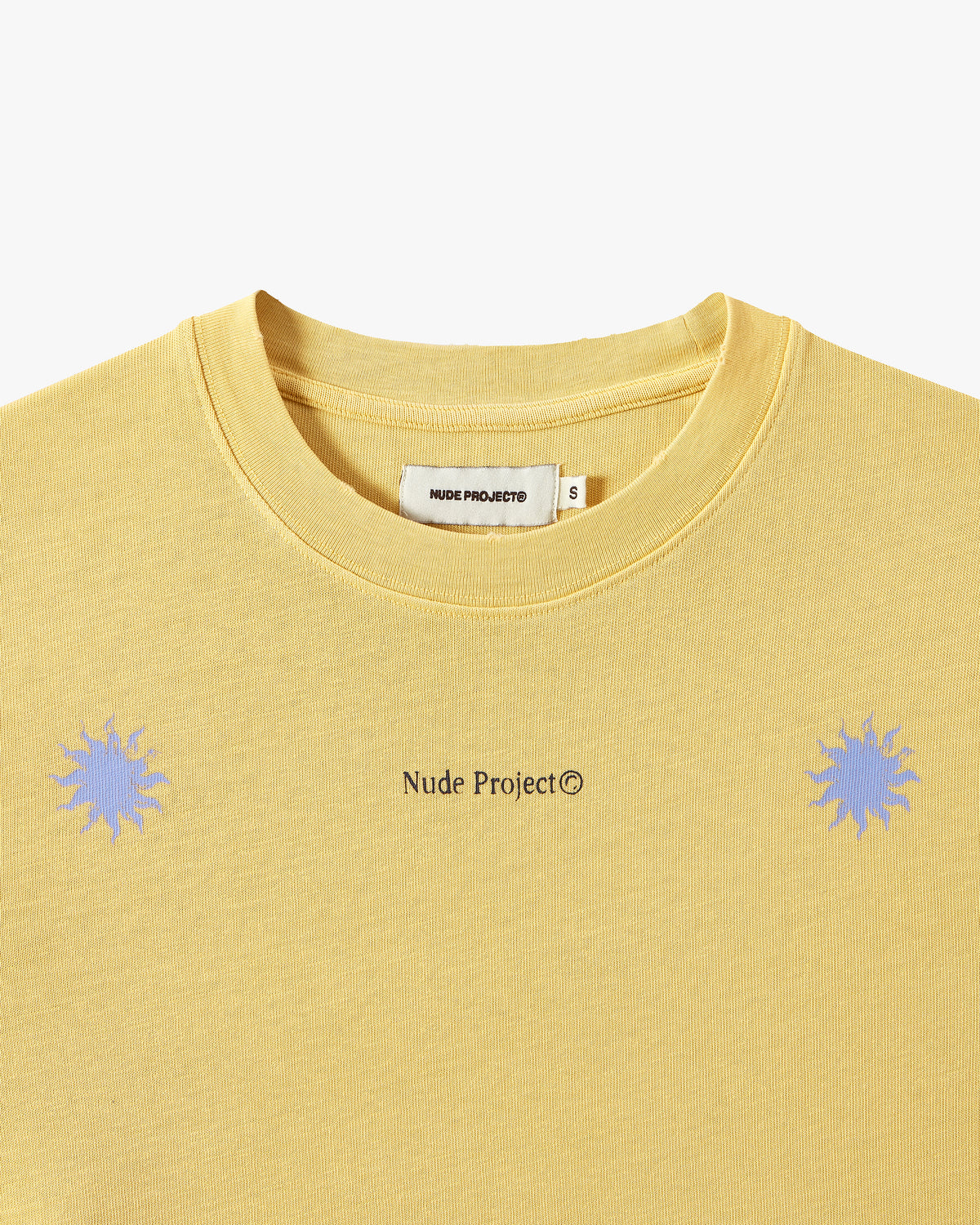 SOLET CROPPED TEE YELLOW