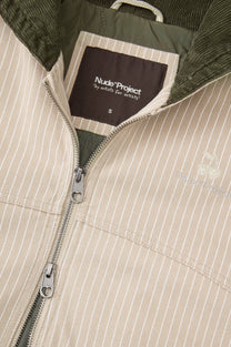 Worker Jacket Canvas Beige