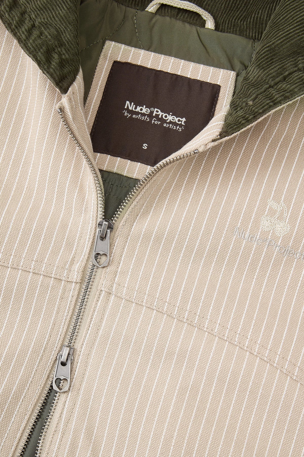 Worker Jacket Canvas Beige