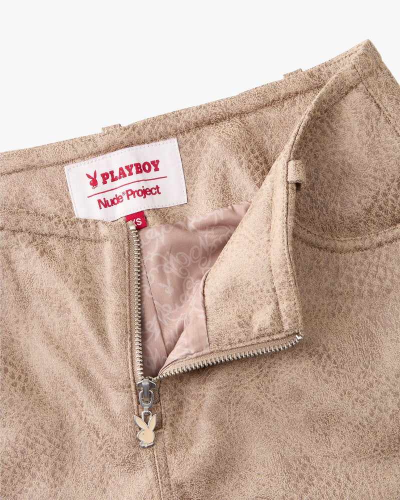 Pantalones Bootcut Playboy Dorados