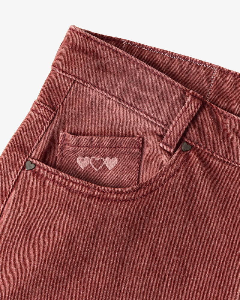 BOOTCUT PANTS RED