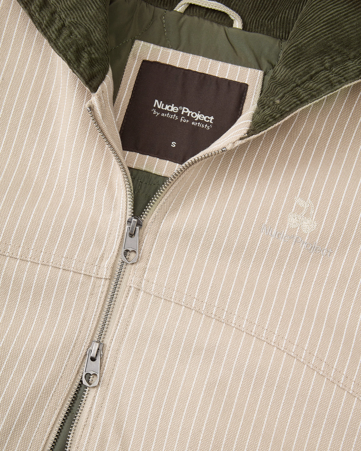 Worker Jacket Canvas Beige