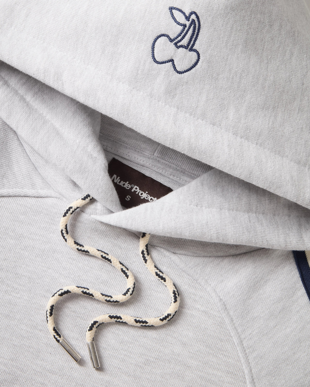 Biggie Hoodie Grey Melange