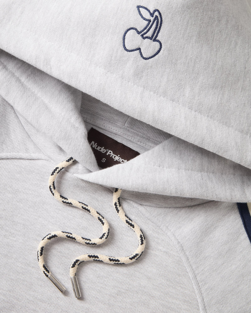 Biggie Hoodie Grey Melange
