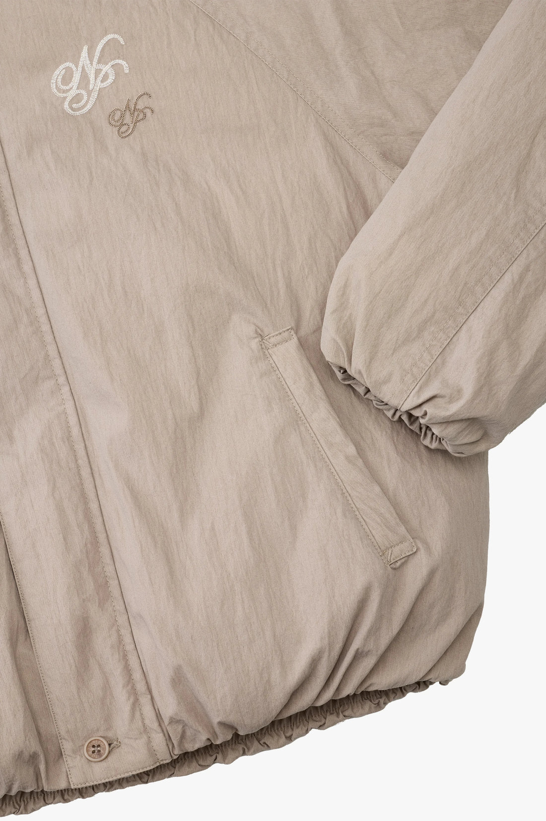 The Freelancer Bomber Jacket Beige