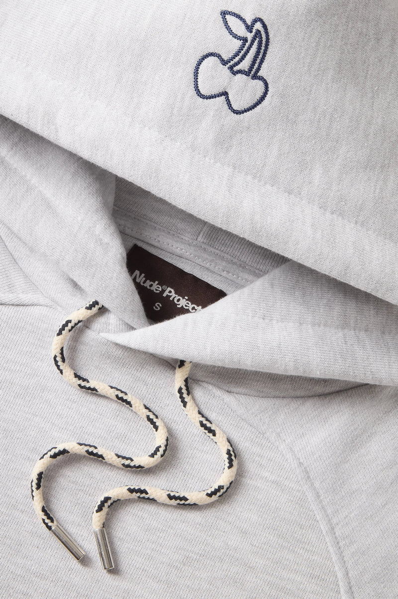 Biggie Hoodie Grey Melange