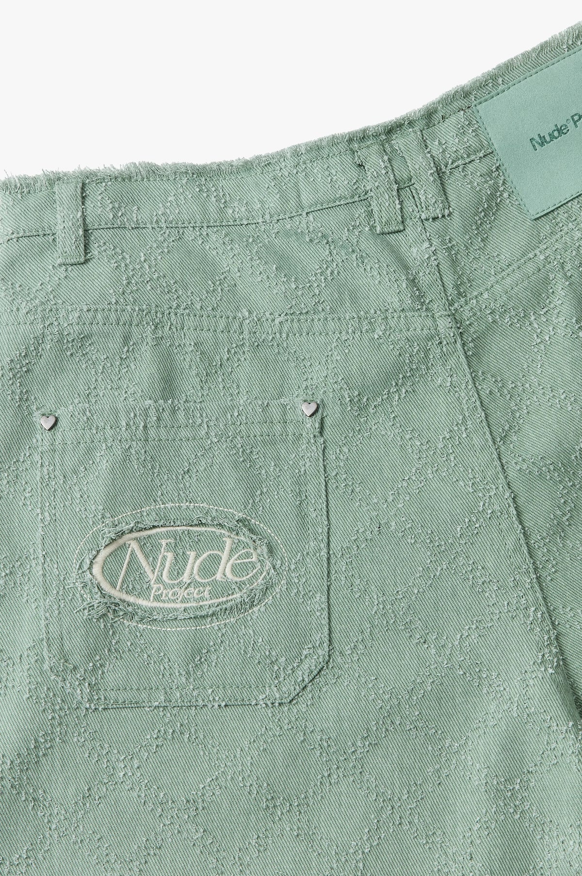 Raw Edge Denim Jorts