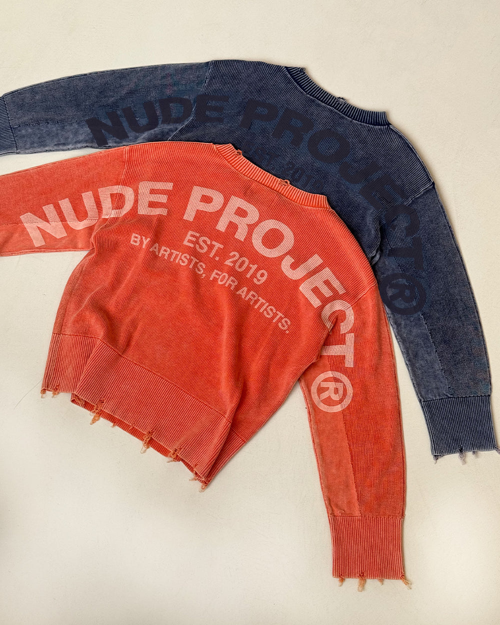 PERFECT CROP KNIT NAVY – NUDE PROJECT