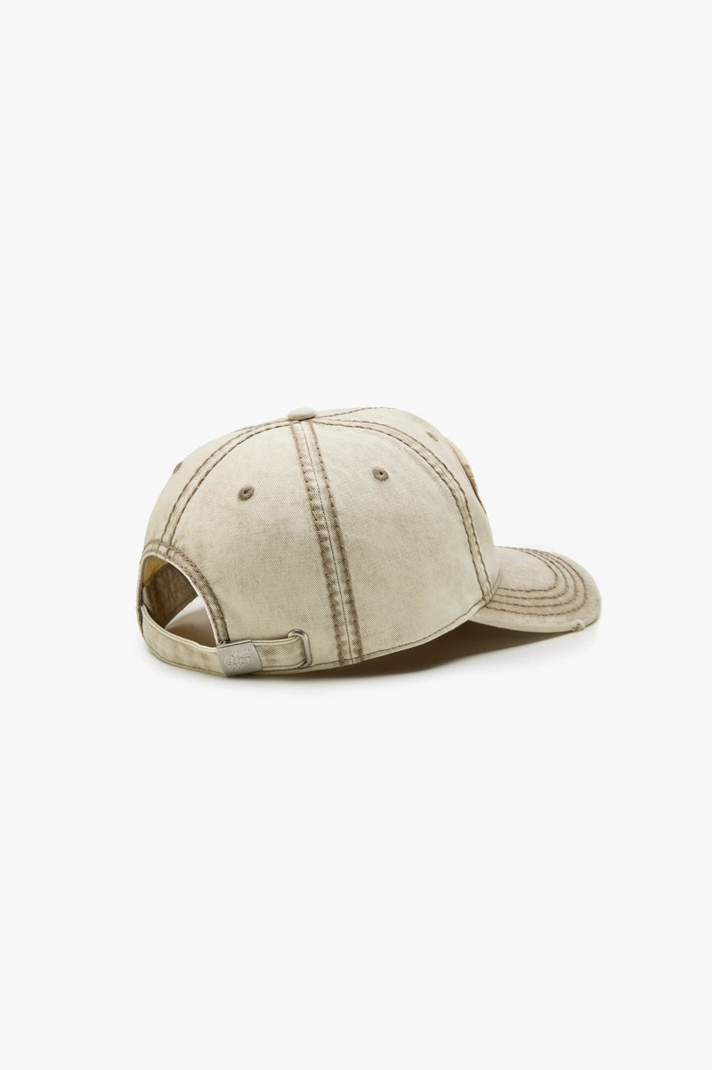 Laurel Denim Cap Beige