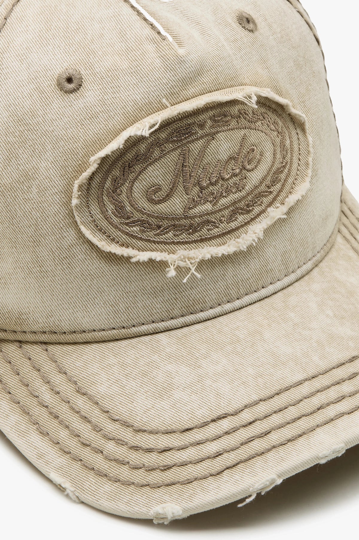 Laurel Denim Cap Beige
