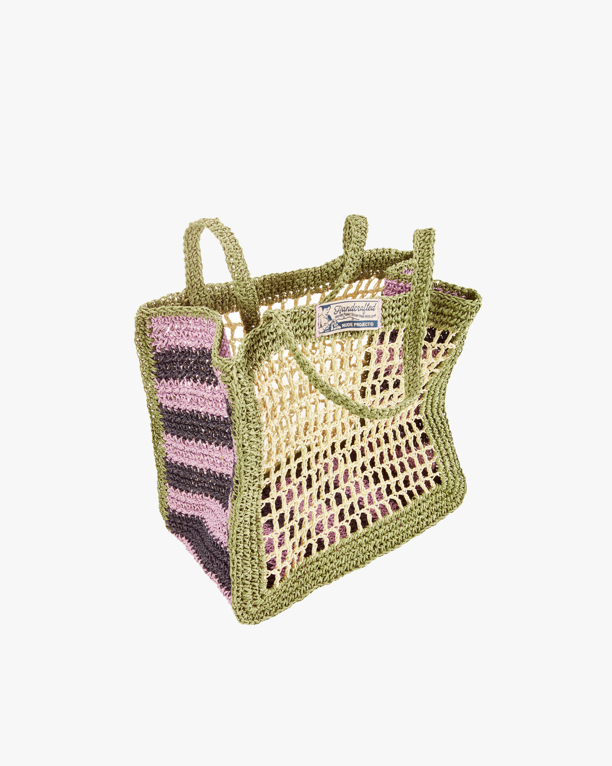 SPICE BAG SHOPPER GREEN/MARSHMALLOW