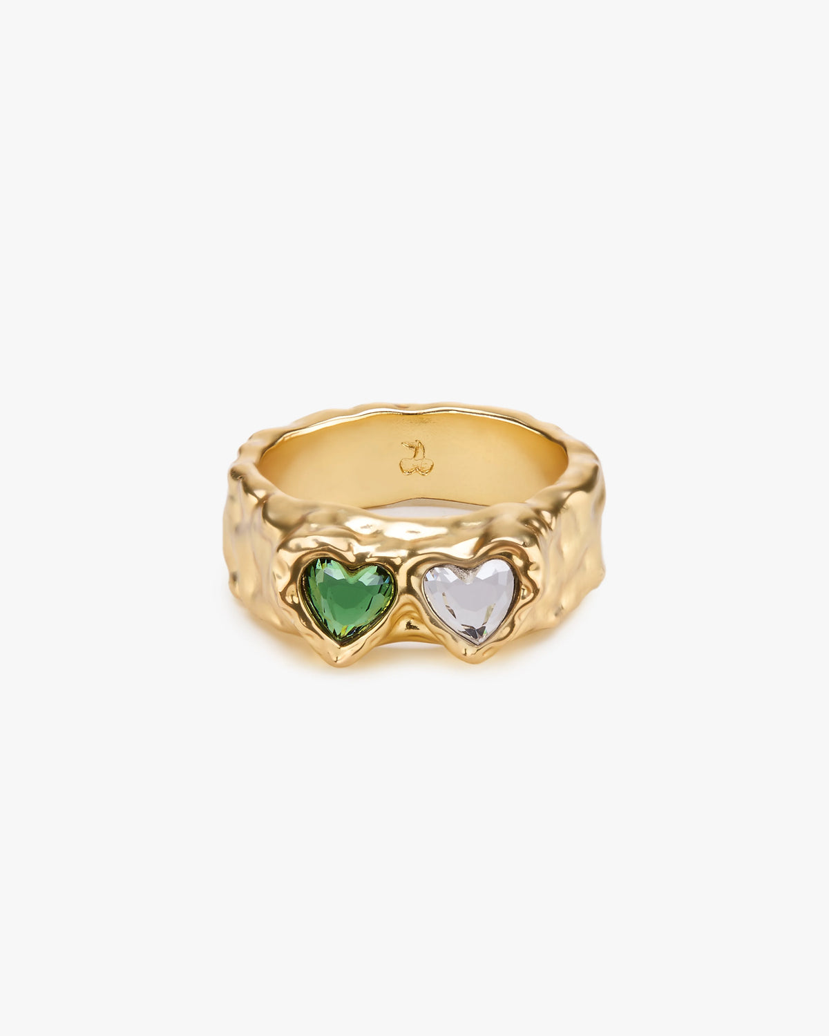 Hearts Ring Gold