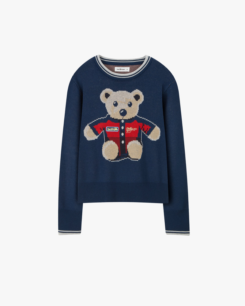 Turbo Ted Knit Sweater Navy