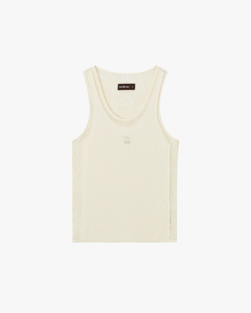Cady Tank Top Ivory