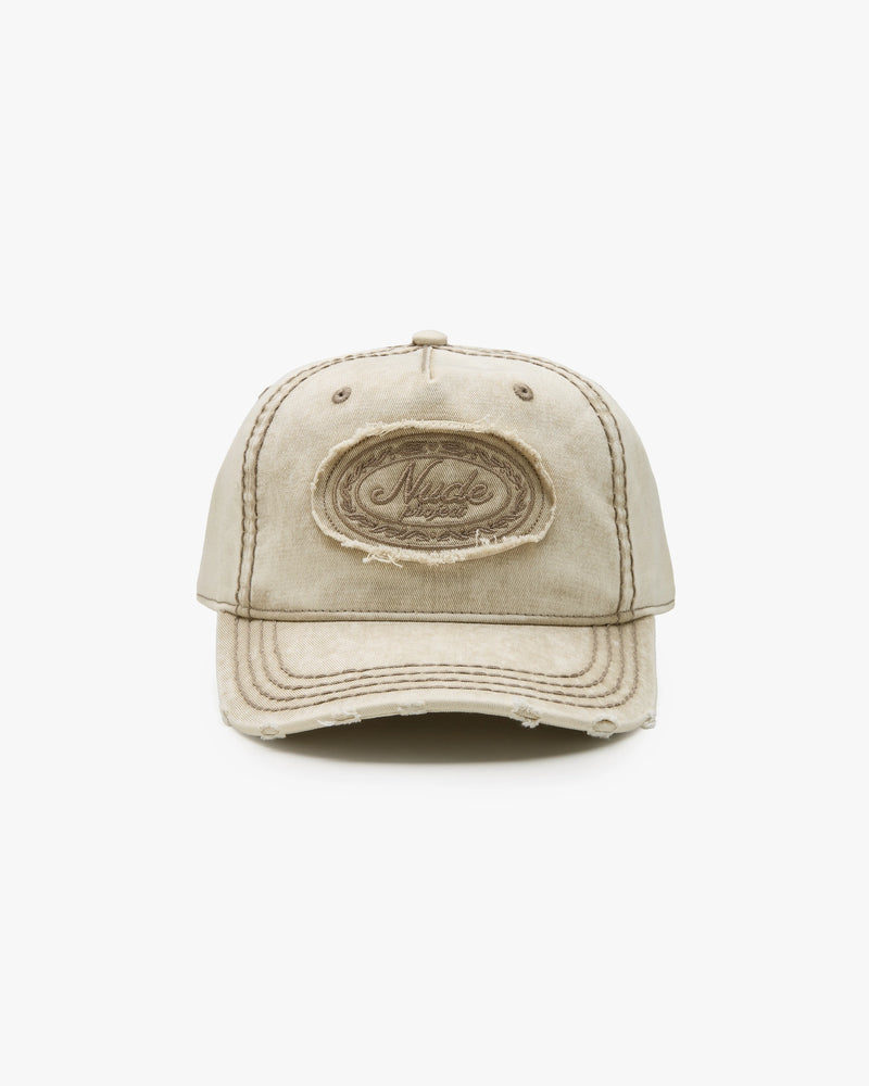 Laurel Denim Cap Beige