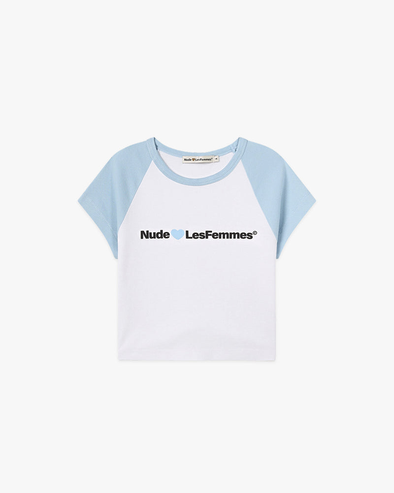 AIME LES FEMMES TEE BLUE