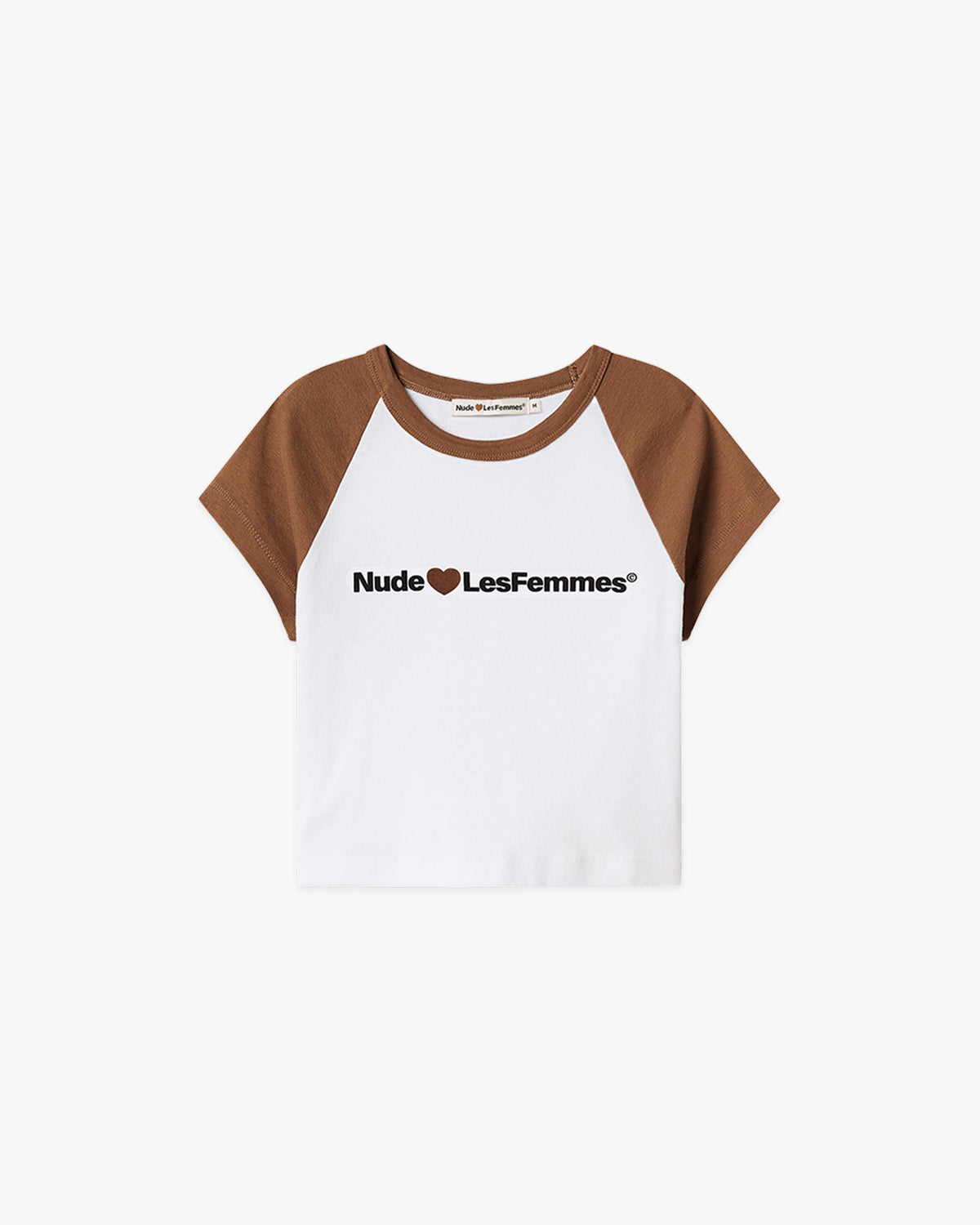 AIME LES FEMMES TEE BROWN