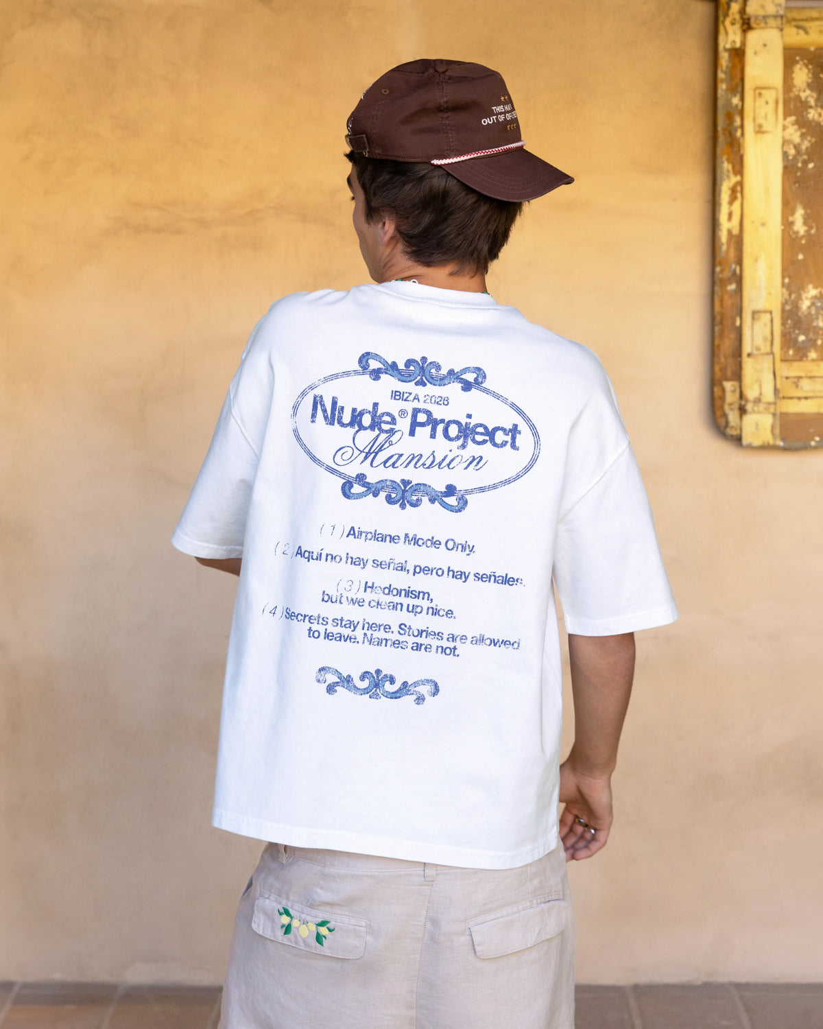 Hedonism Tee White
