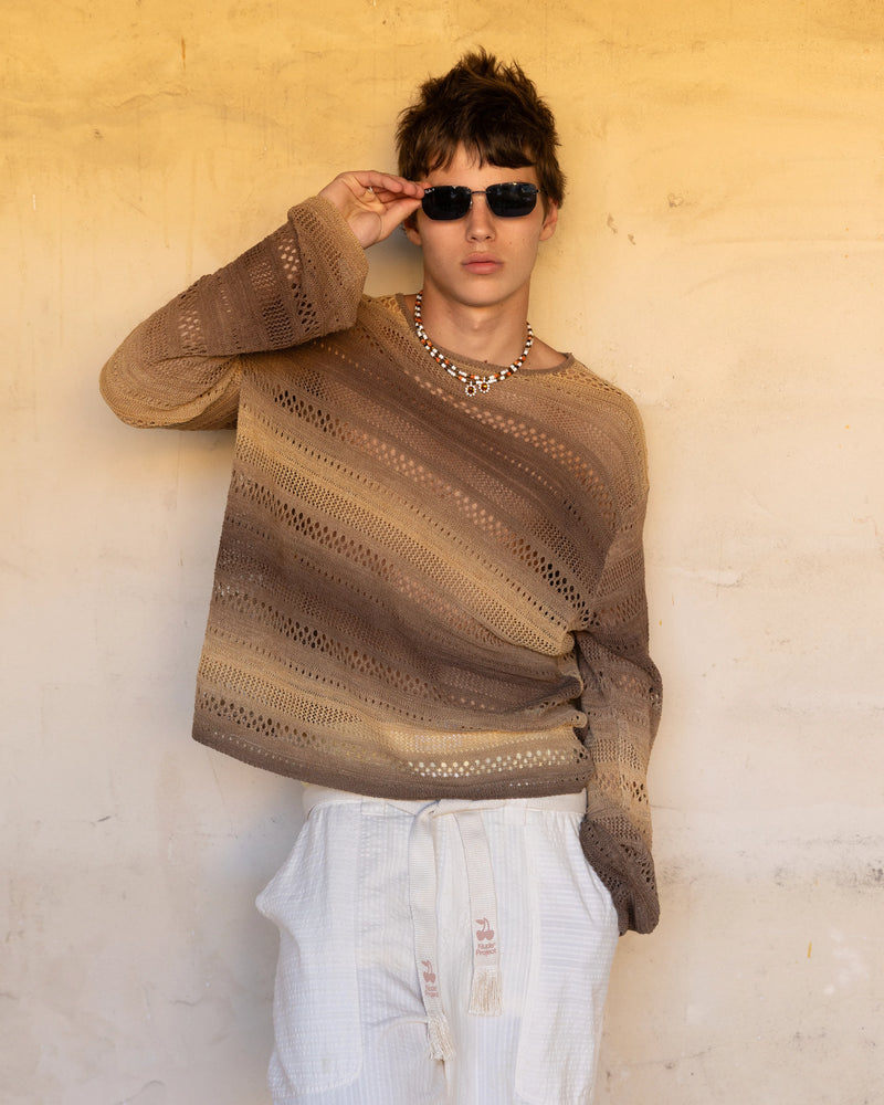 Es Vedra Knit Sweater Brown