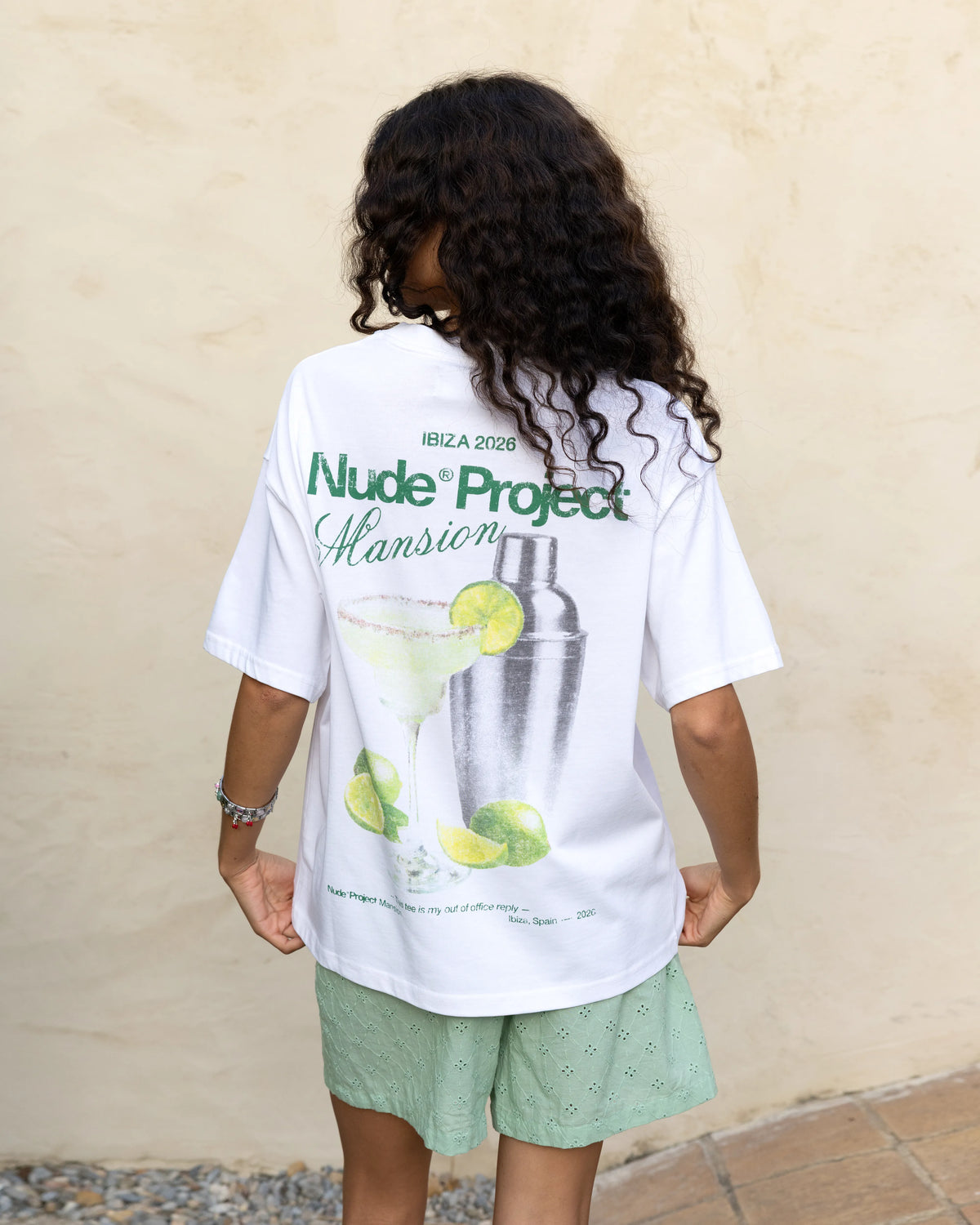 Cocktail Tee White