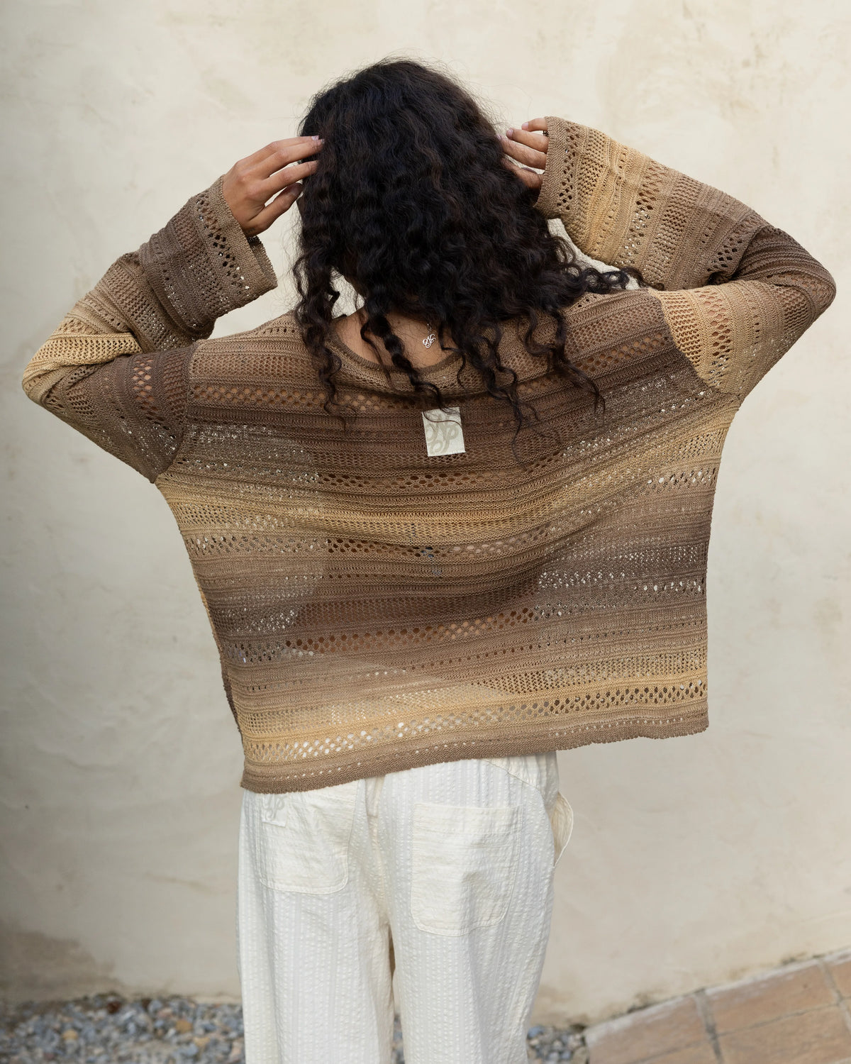 Es Vedra Knit Sweater Brown