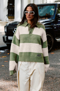 Candem Knit Sweater Green
