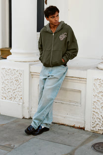 Hammers Zip-Up Green