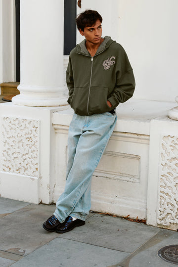 Hammers Zip-Up Green