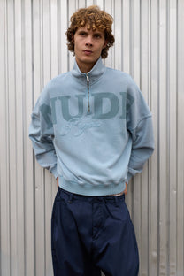 Daegu Quarter-Zip Baby Blue