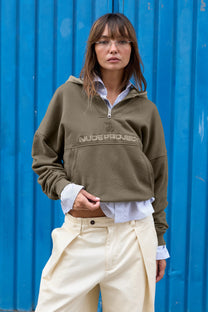 Jinju Hoodie Olive