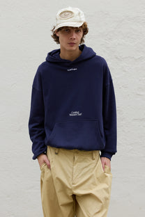 Winner Hoodie Grey Navy