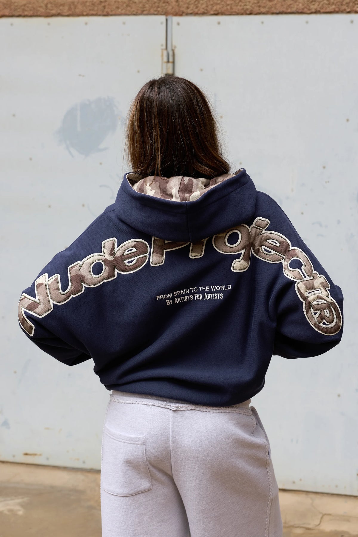Beast Zip-Up Hoodie Navy