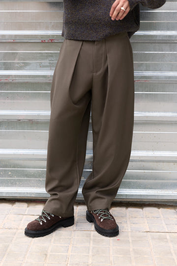 Louvre Tailoring Pants Brown