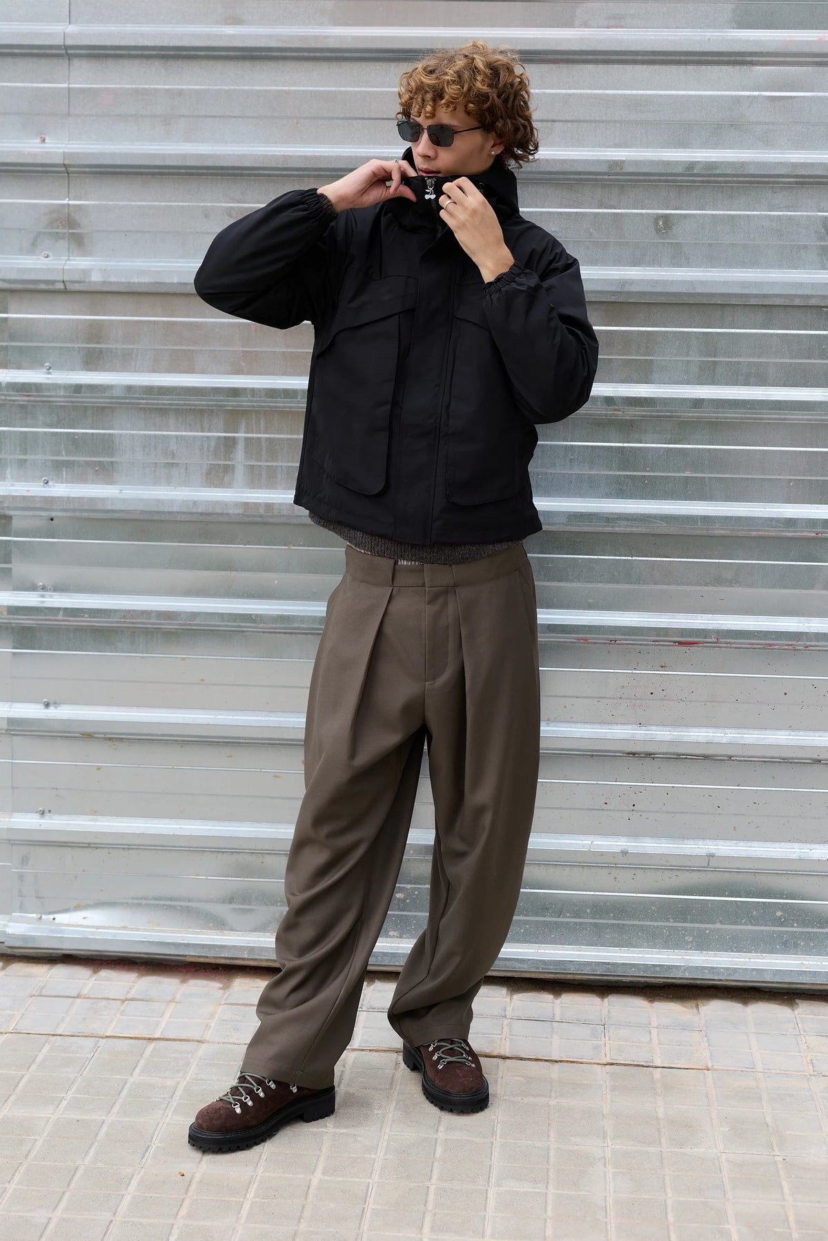 Windbreaker Jacket Black