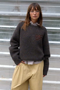 Le Marais Knit Sweater Brown