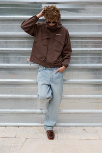 Windbreaker Jacket Brown