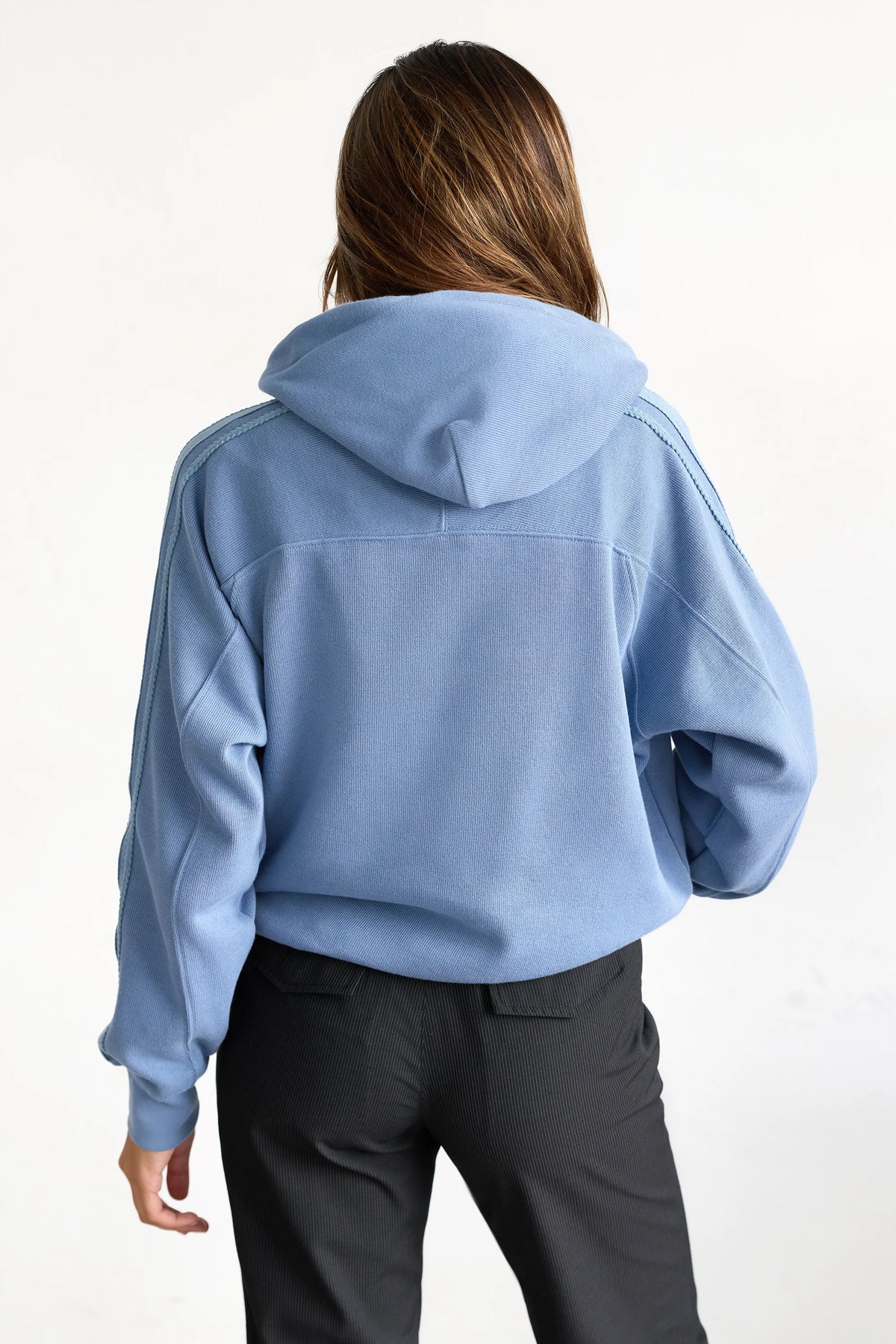 Script Hoodie Blue