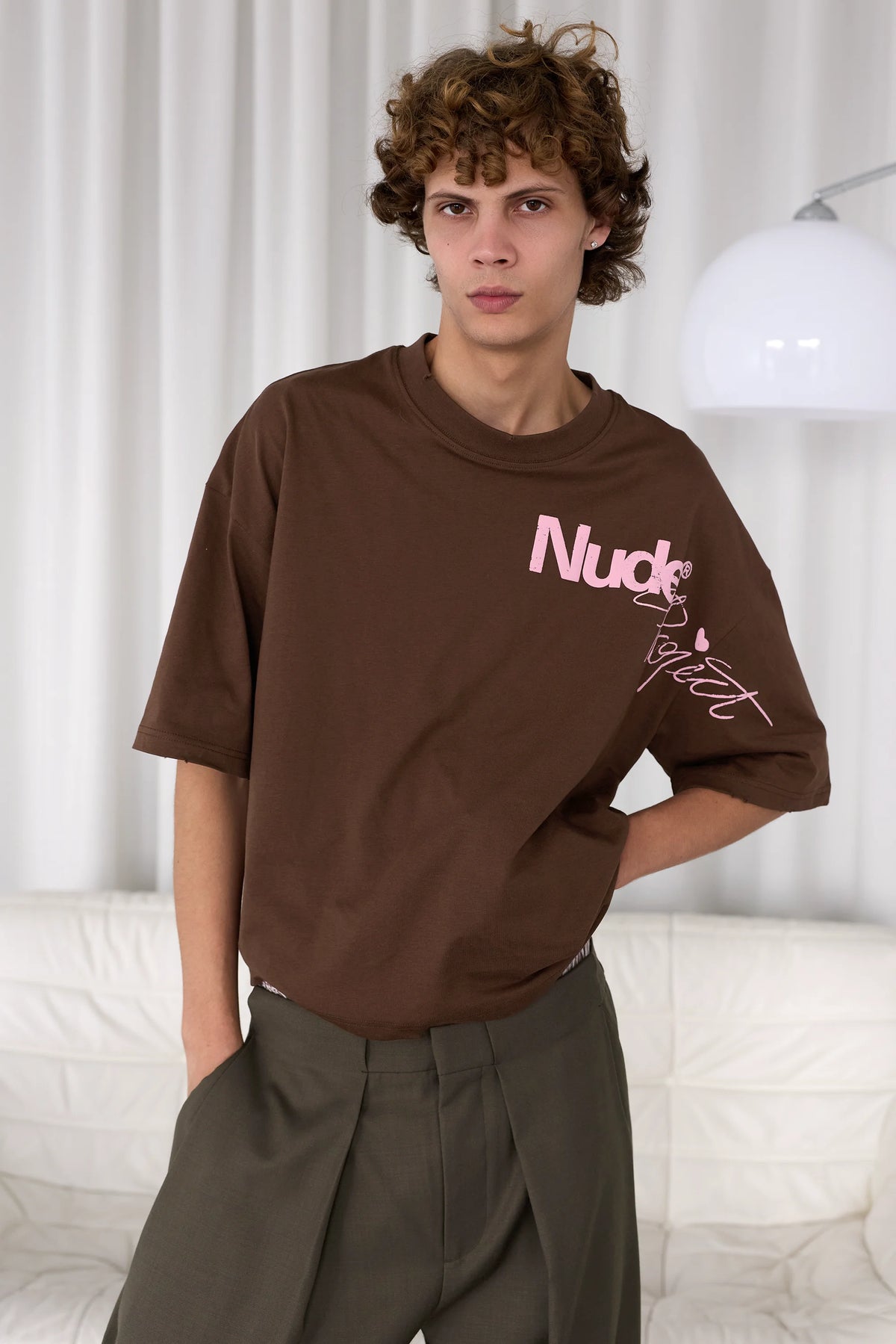 Love Wins Tee Brown