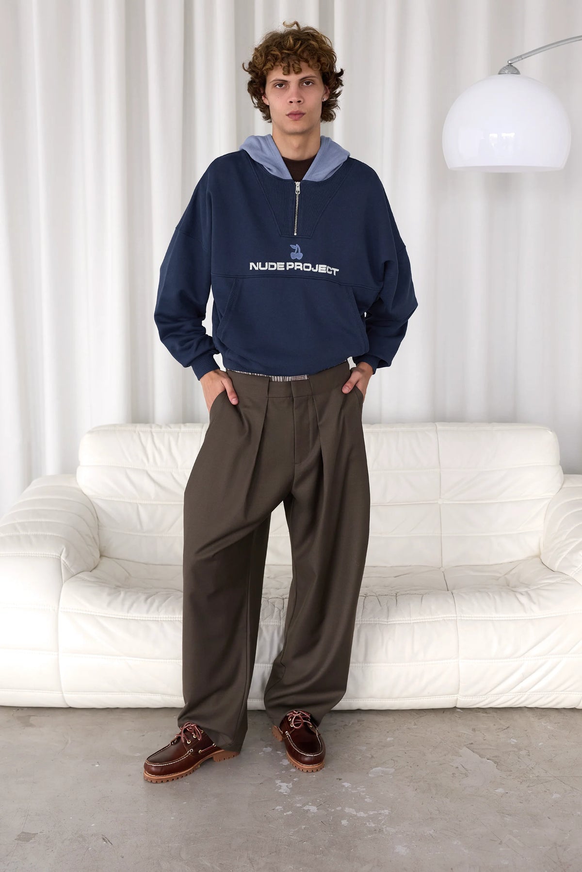 Jinju Hoodie Navy