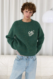 Le Marais Knit Sweater Green