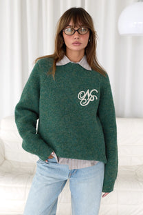 Le Marais Knit Sweater Green