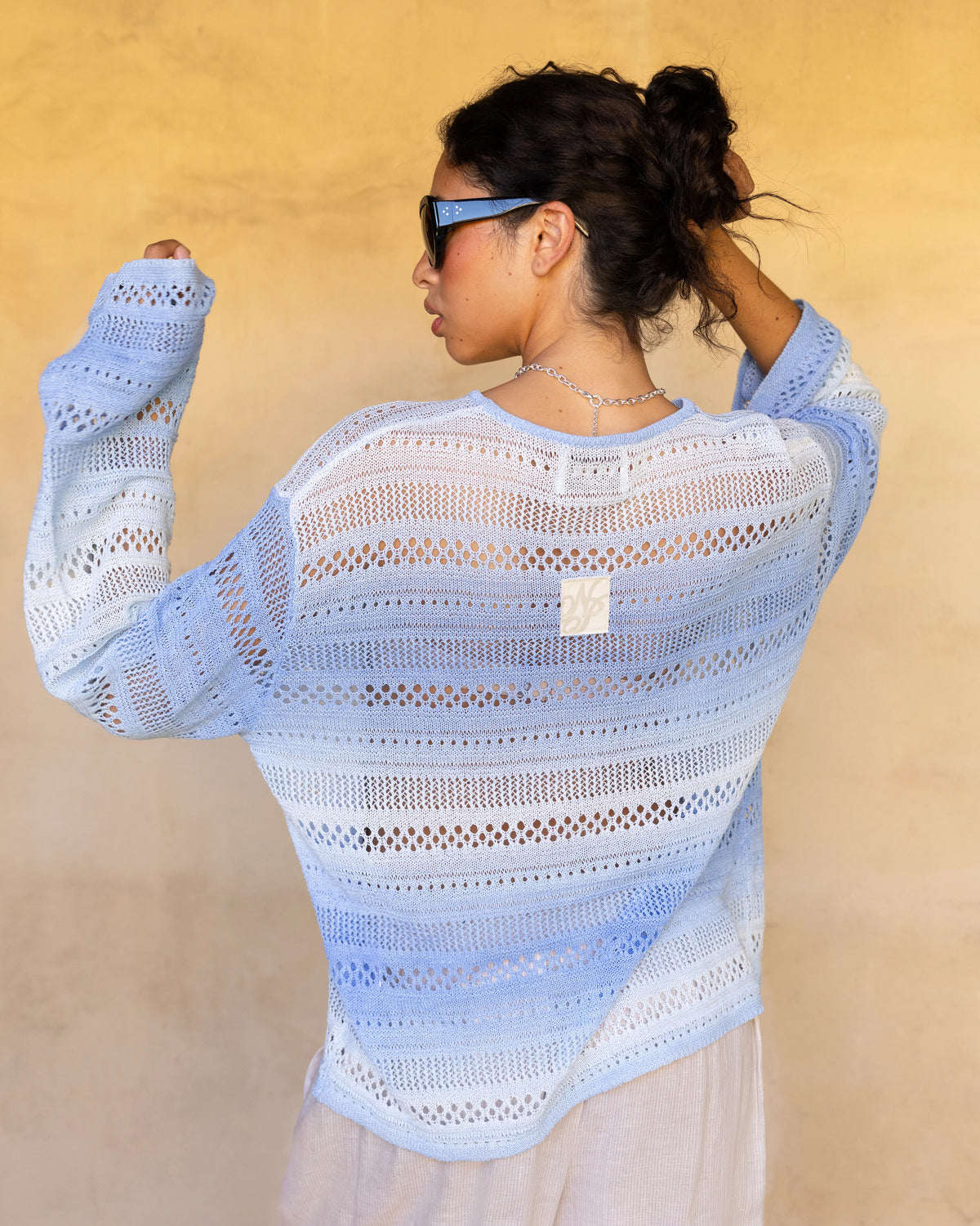 Es Vedra Knit Sweater Blue