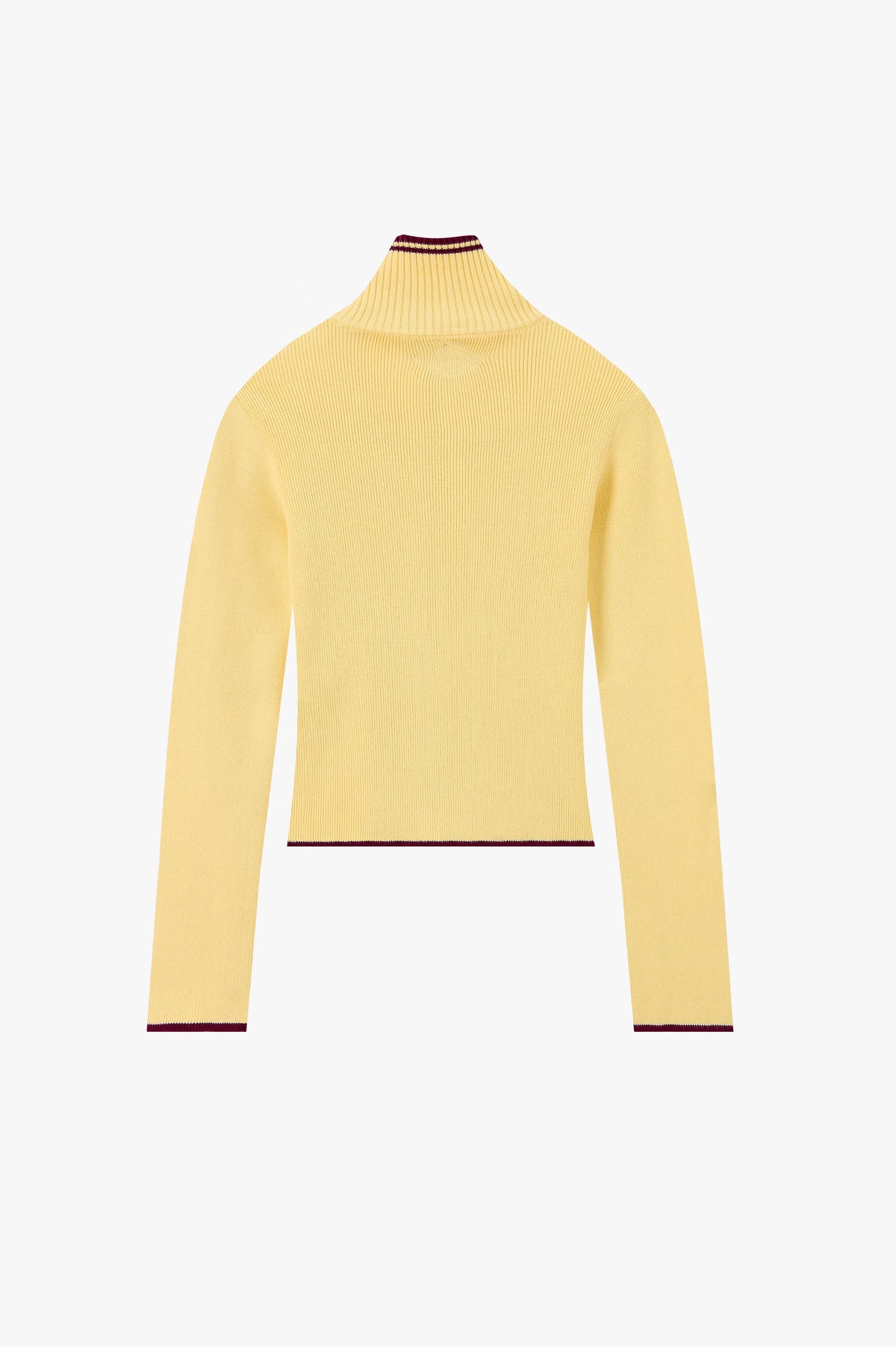Kiddo Full-Zip Knit Yellow