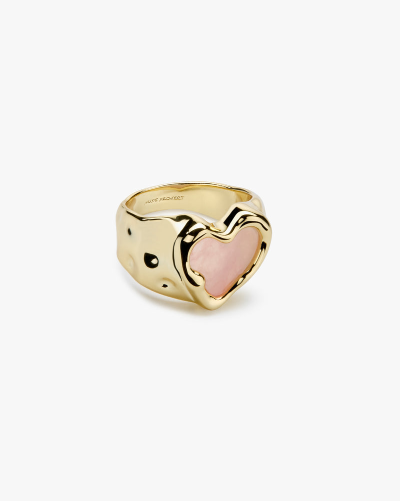 QUARTZ RING GOLD