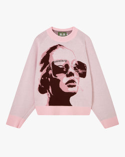 A GIRL SWEATER PINK