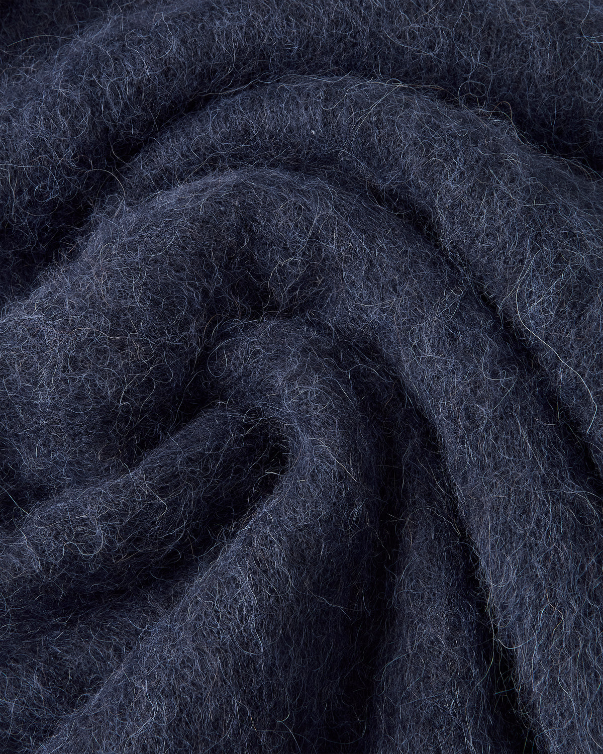 Alpachino Knit Zip-Up Hoodie Navy