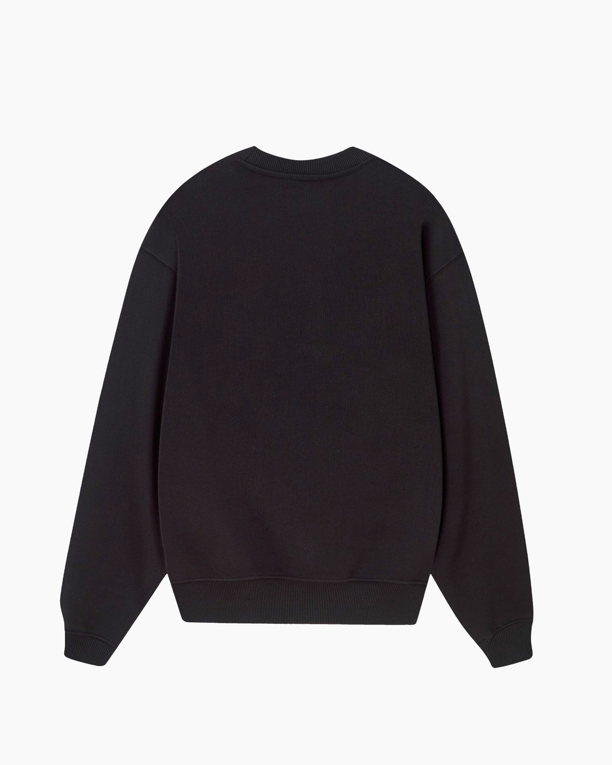 Apple Crew Sweatshirt Black