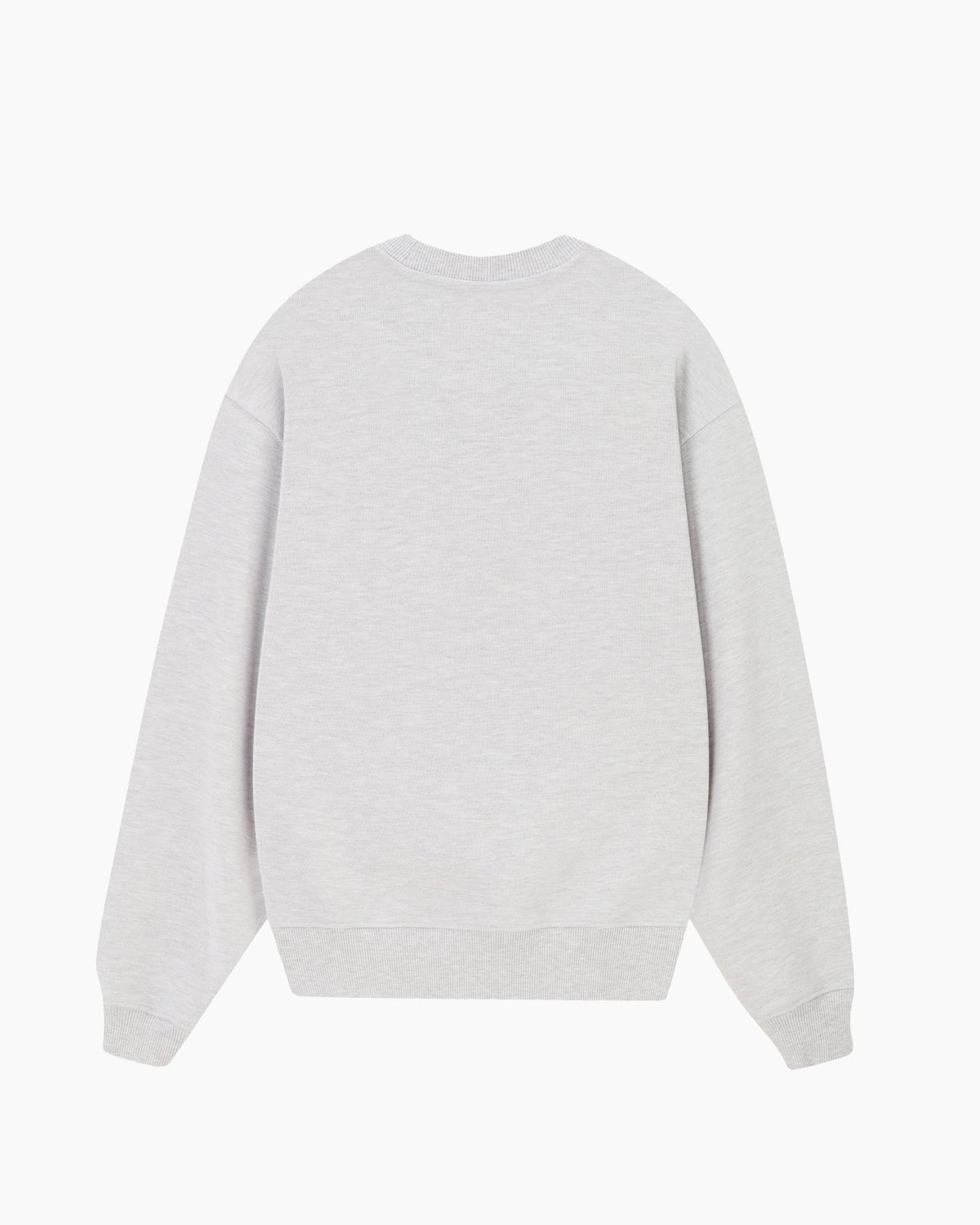 Apple Crew Sweatshirt Grey Melange